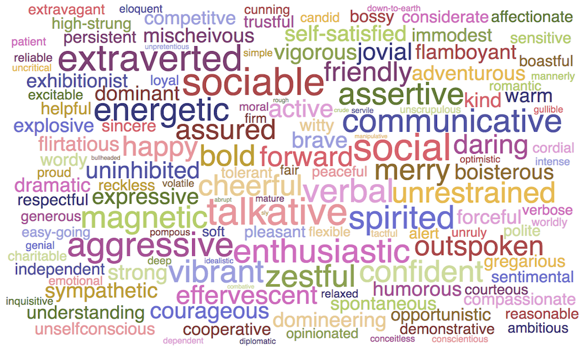 Cautious or impulsive? Combative or compliant? Sentimental or cynical? Discover 100+ words that describe your unique personality.