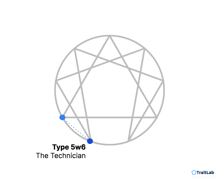 Enneagram Type 5 with a 6 wing or 5w6