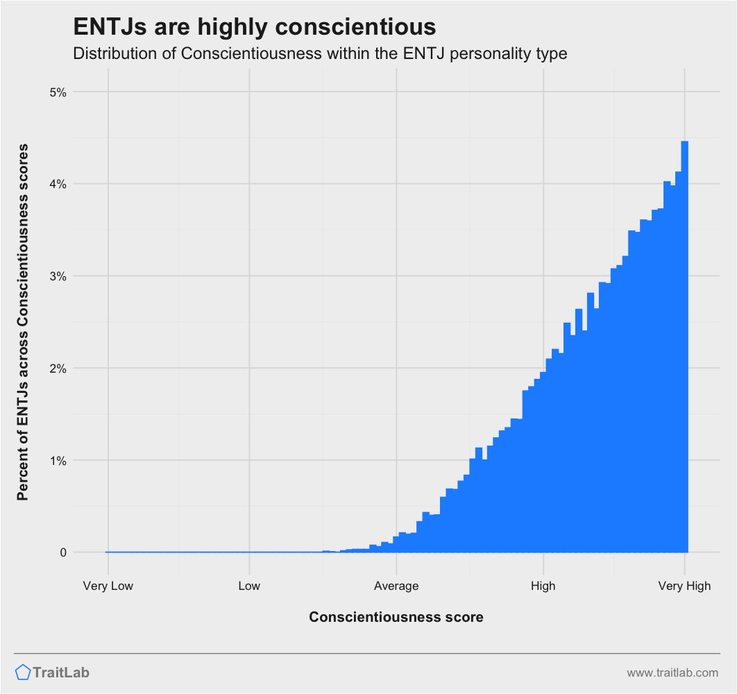 ENTJs and Big Five Conscientiousness